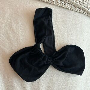 Black bra top from urban outfitters